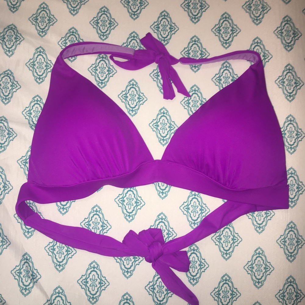Purple Push up bikini top